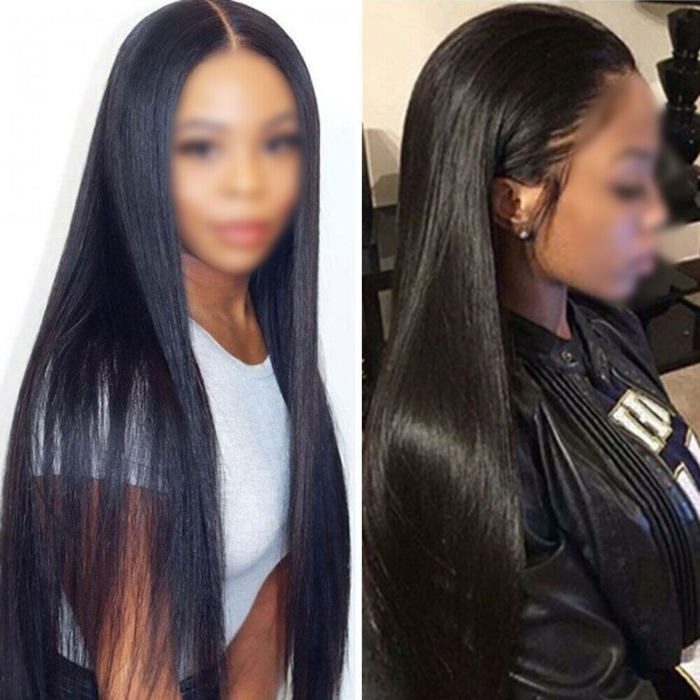 Long straight wig