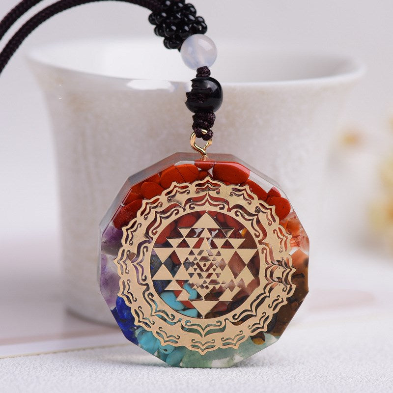 Crystal Ogan Pendant