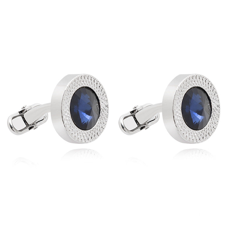 Explosive Austrian Crystal Cufflinks