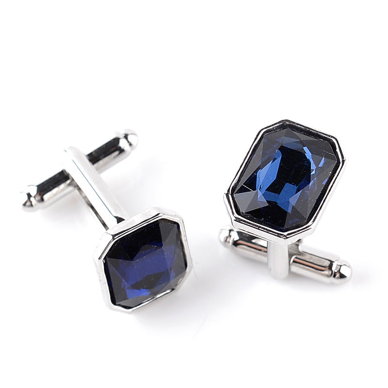 Explosive Austrian Crystal Cufflinks