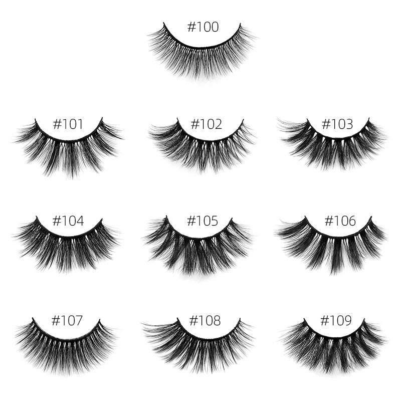 Natural 3D Eyelashes Set