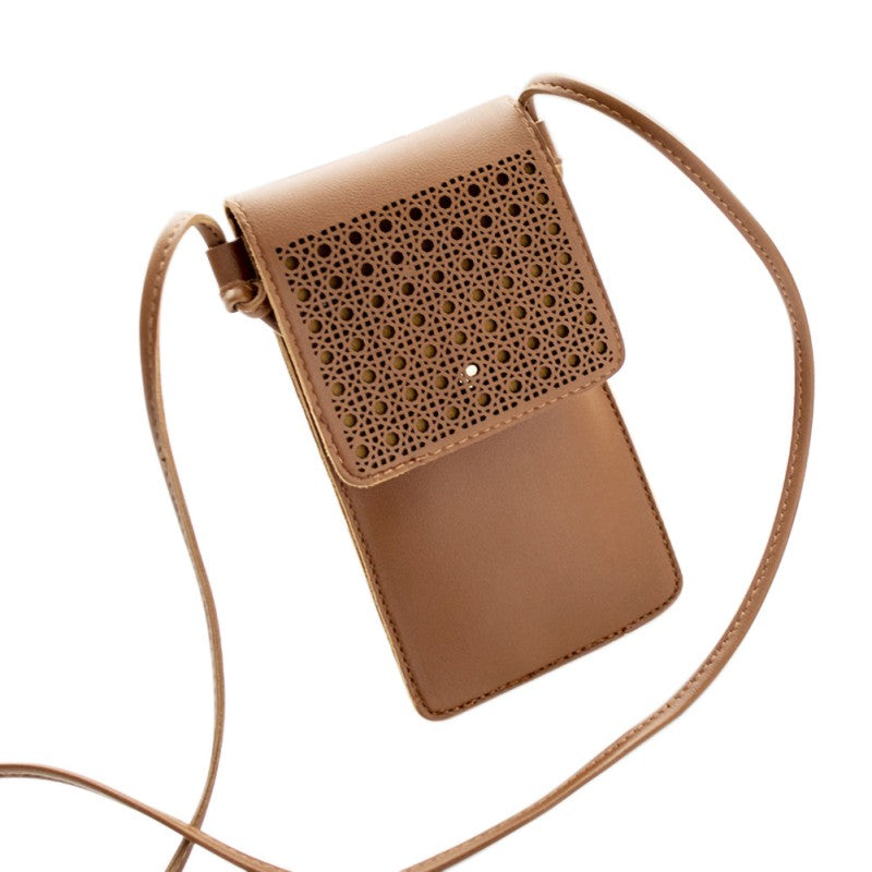 Diagonal mobile phone bag