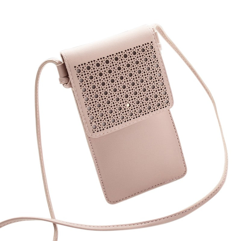 Diagonal mobile phone bag