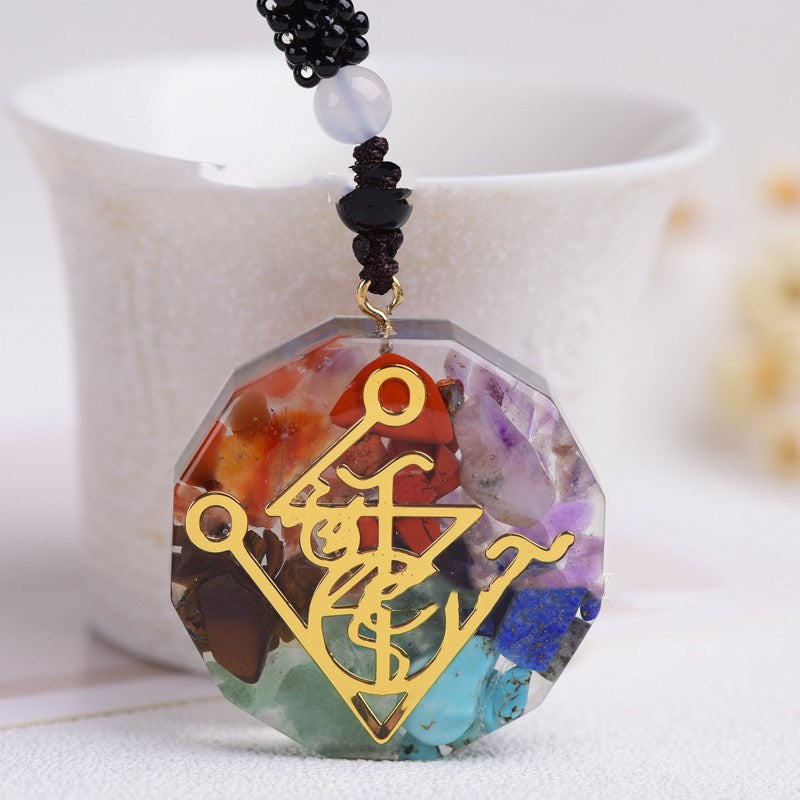 Crystal Ogan Pendant