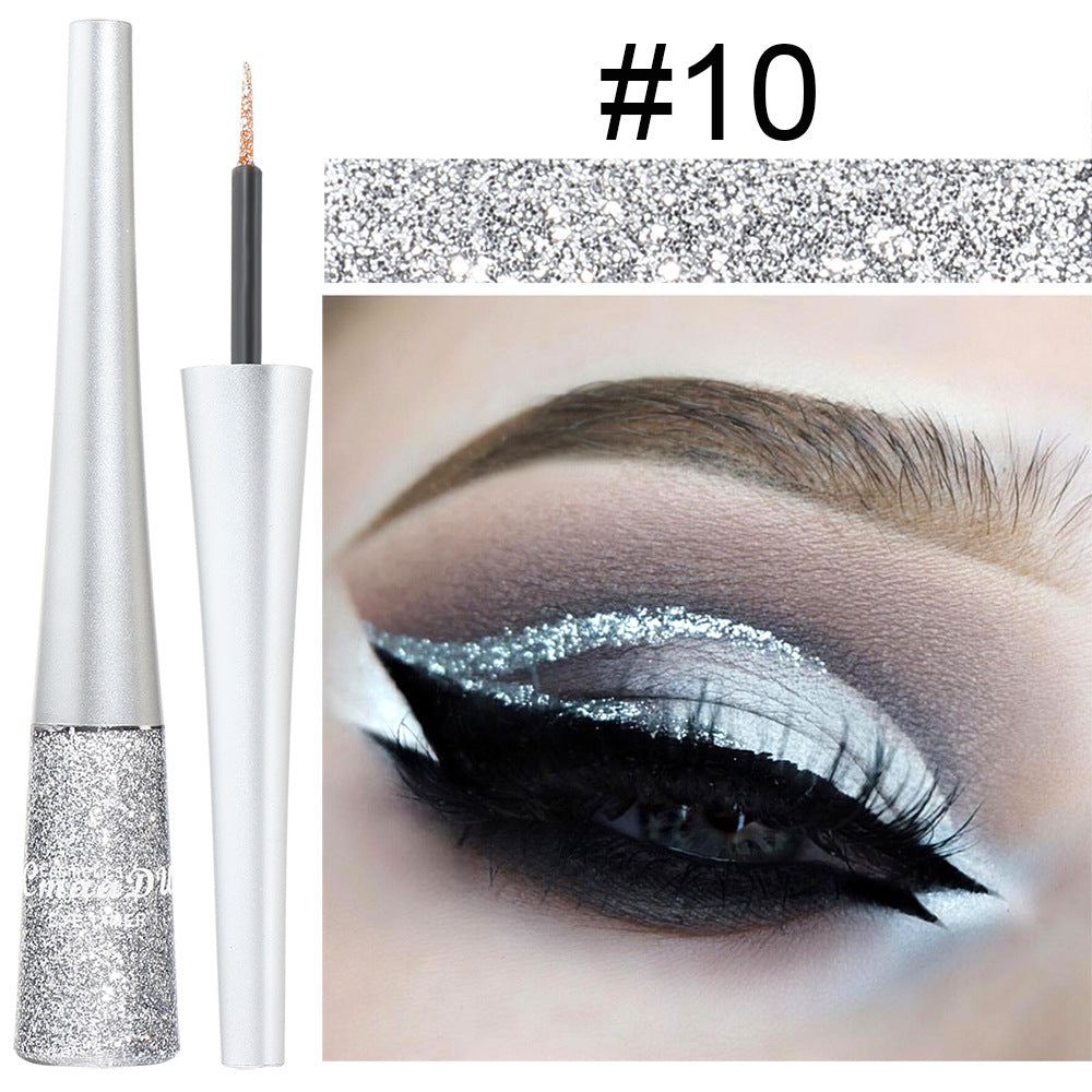 Liquid Eyeliner - Multicolor Glitter Powder