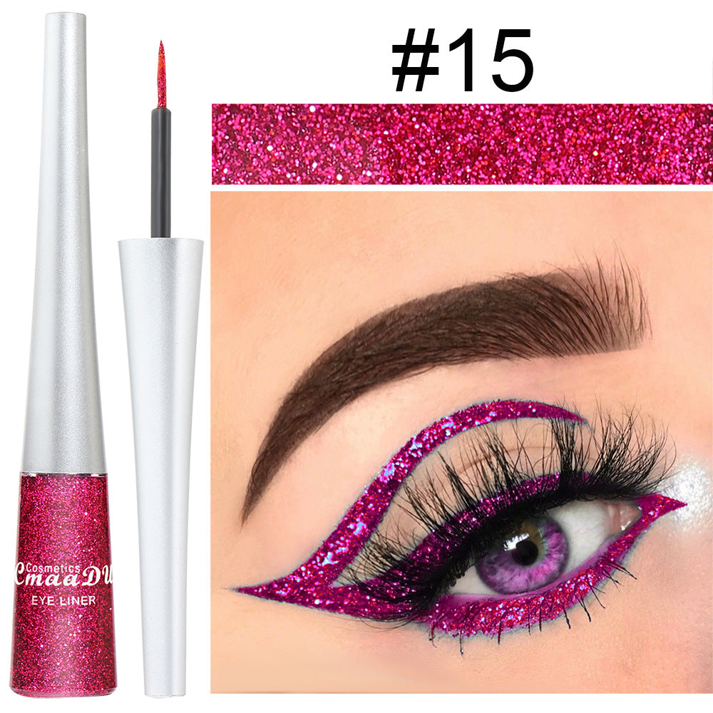 Liquid Eyeliner - Multicolor Glitter Powder