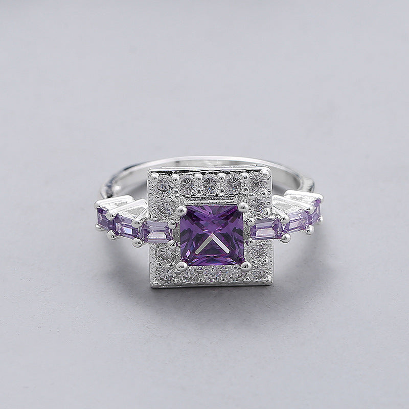 Crystal Stone Ring