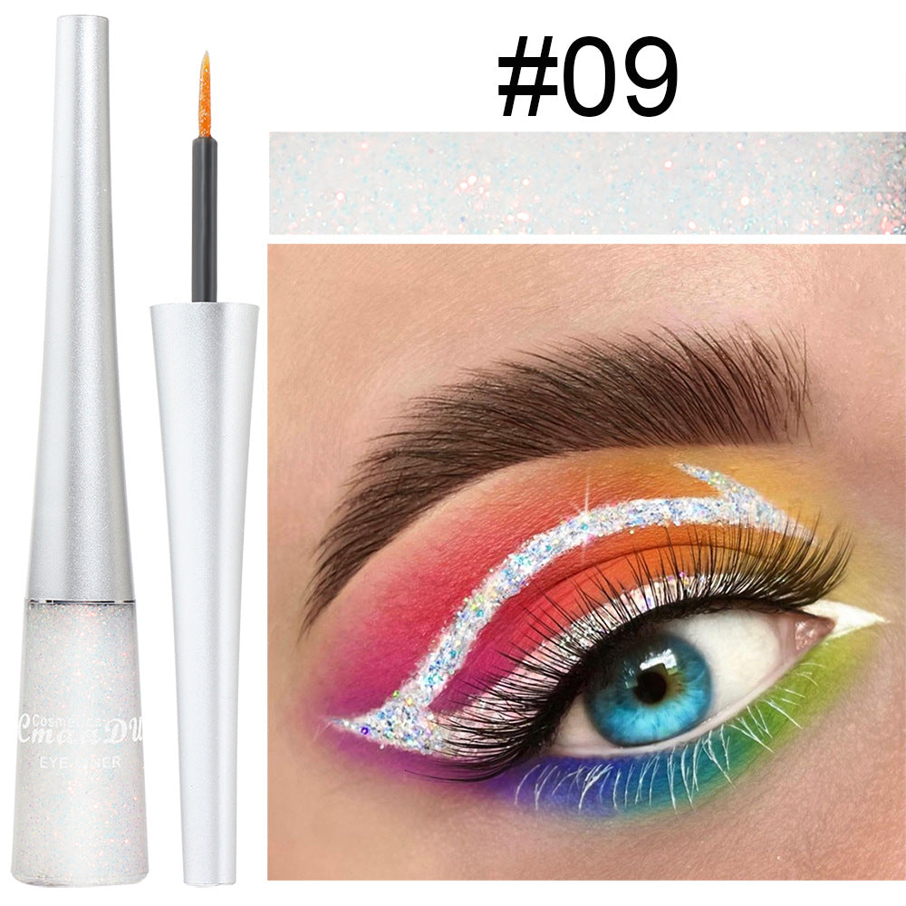 Liquid Eyeliner - Multicolor Glitter Powder