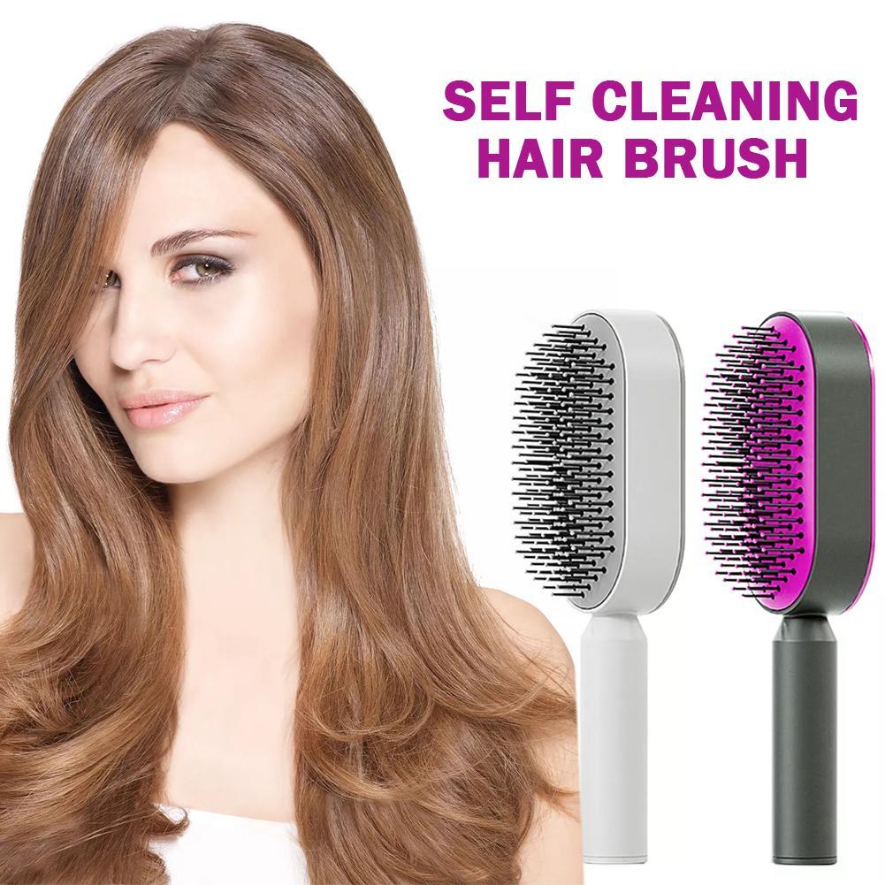 Self Cleaning Hair Brush