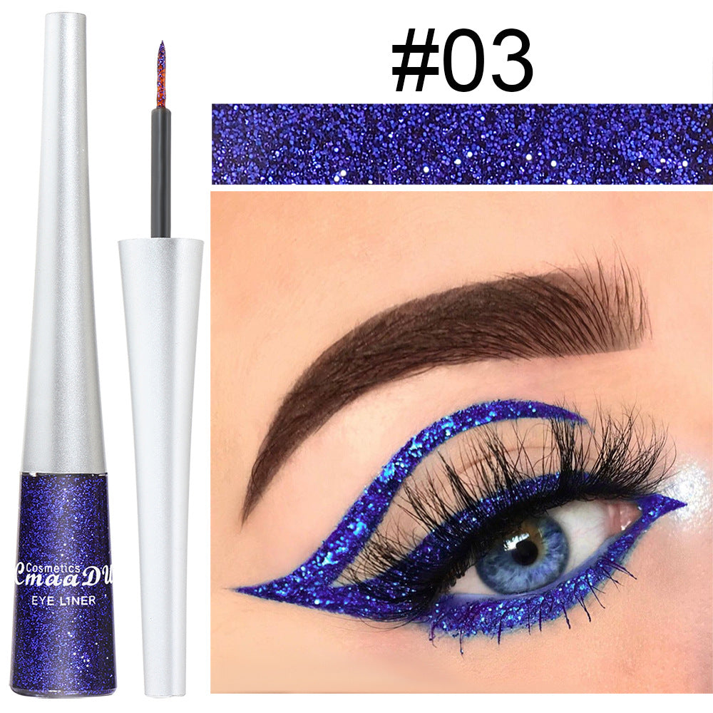 Liquid Eyeliner - Multicolor Glitter Powder