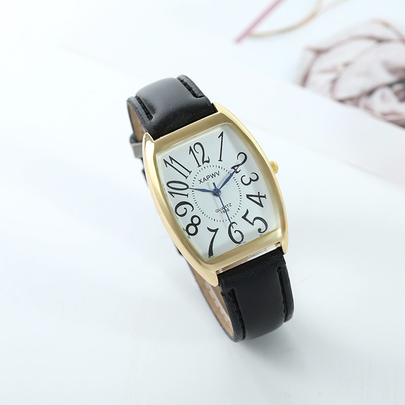 Square Belt Watch Business Style Couple Watch