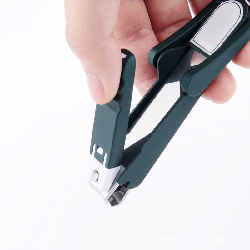 Multifunctional Creative With Magnifying Glass Practical Nail Clippers