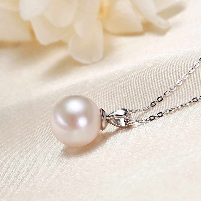 S925 Silver Freshwater Pearl Necklace