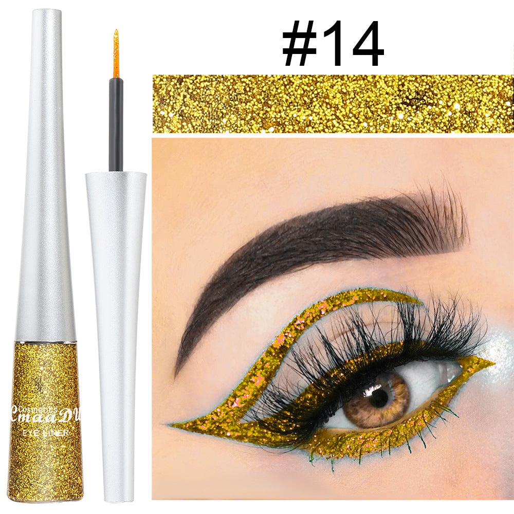 Liquid Eyeliner - Multicolor Glitter Powder