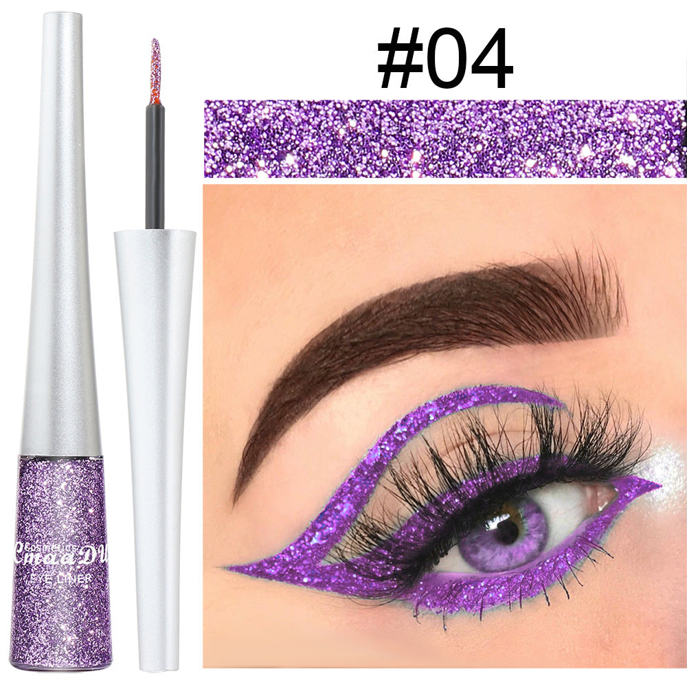 Liquid Eyeliner - Multicolor Glitter Powder