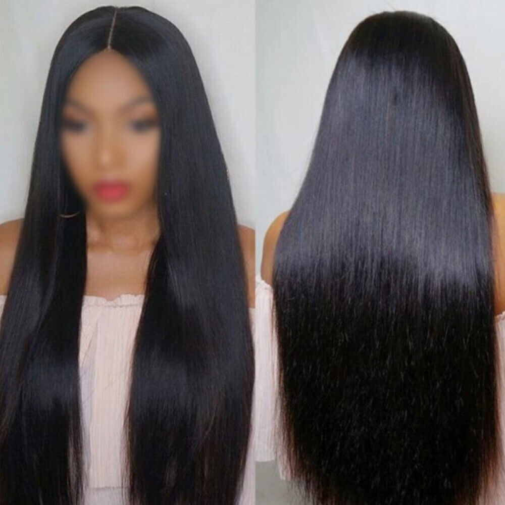 Long straight wig