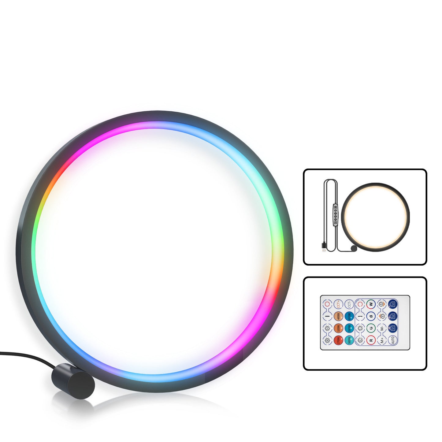 Smart LED Night Light Led Music Rhythm Induction Colorful Atmosphere Light Room Decoration