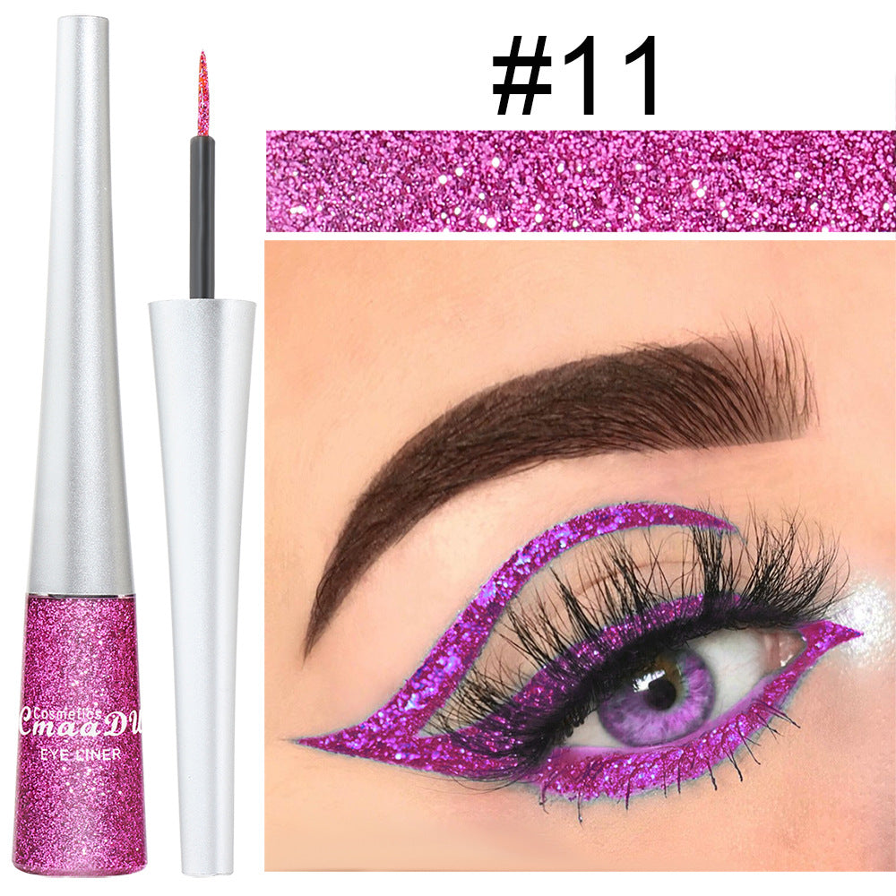 Liquid Eyeliner - Multicolor Glitter Powder