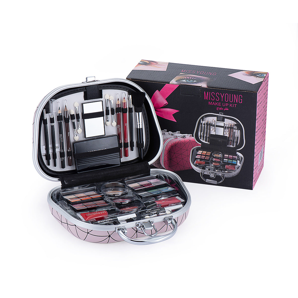 Eyeshadow Blush Mascara Makeup Brush Set