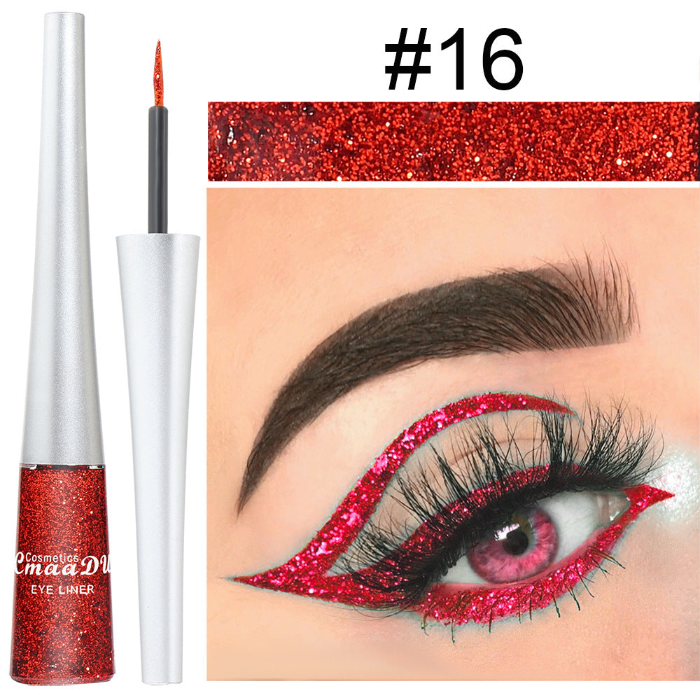 Liquid Eyeliner - Multicolor Glitter Powder